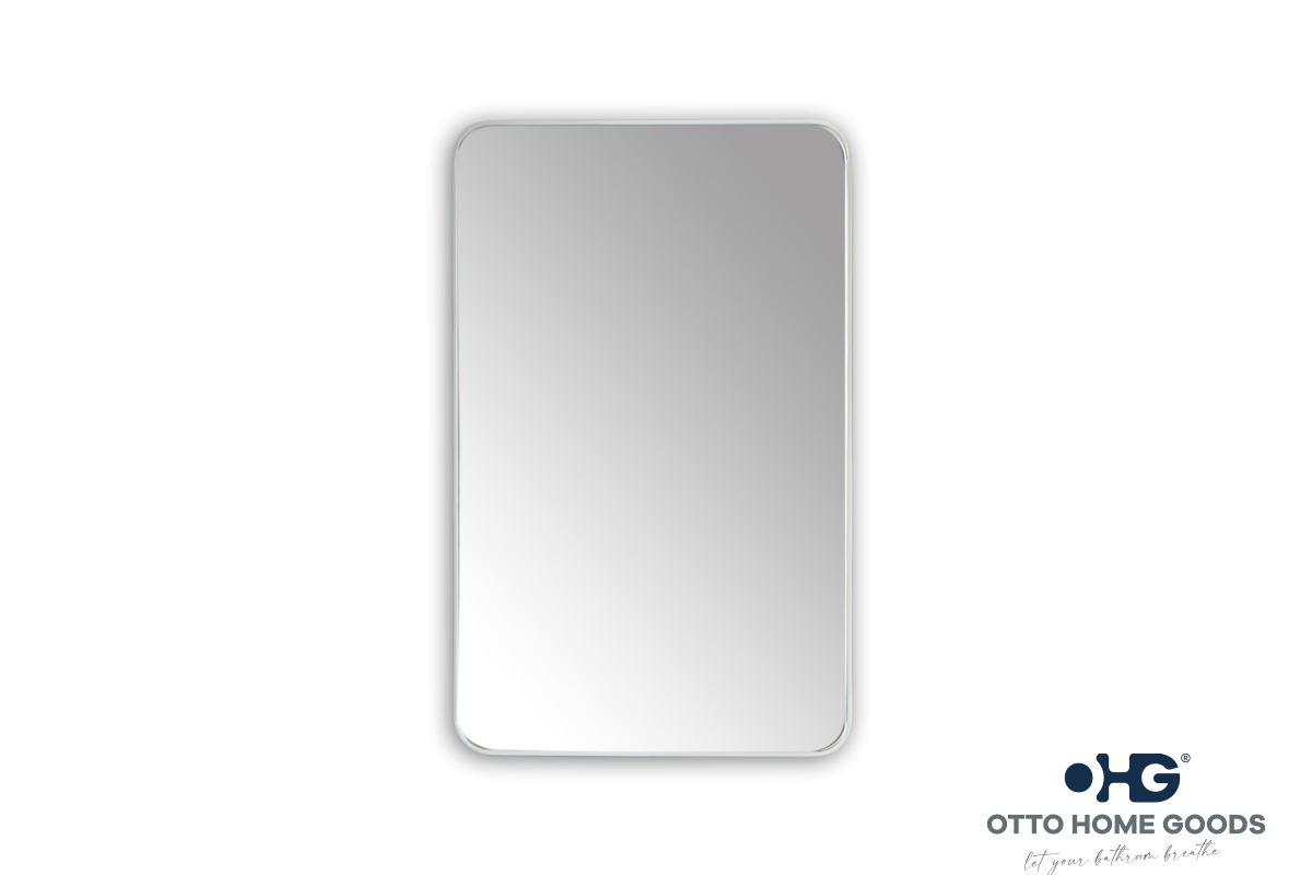 20 x 32 Rectangular White Mirror