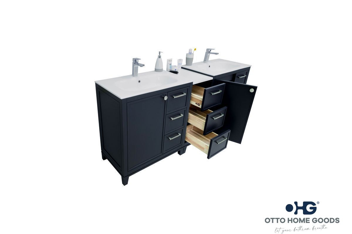 Frame Dark Gray 72 Bathroom Cabinet