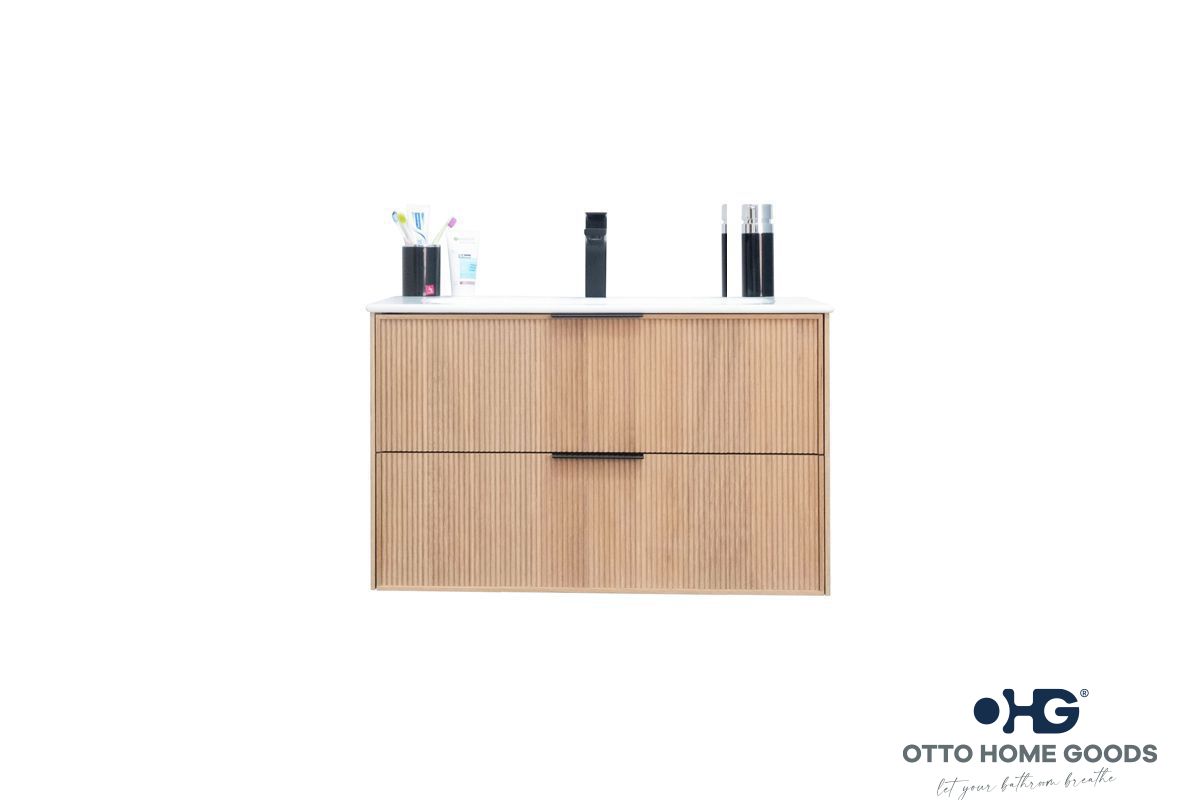 Sorrento Natural OAK 36 Bathroom Cabinet