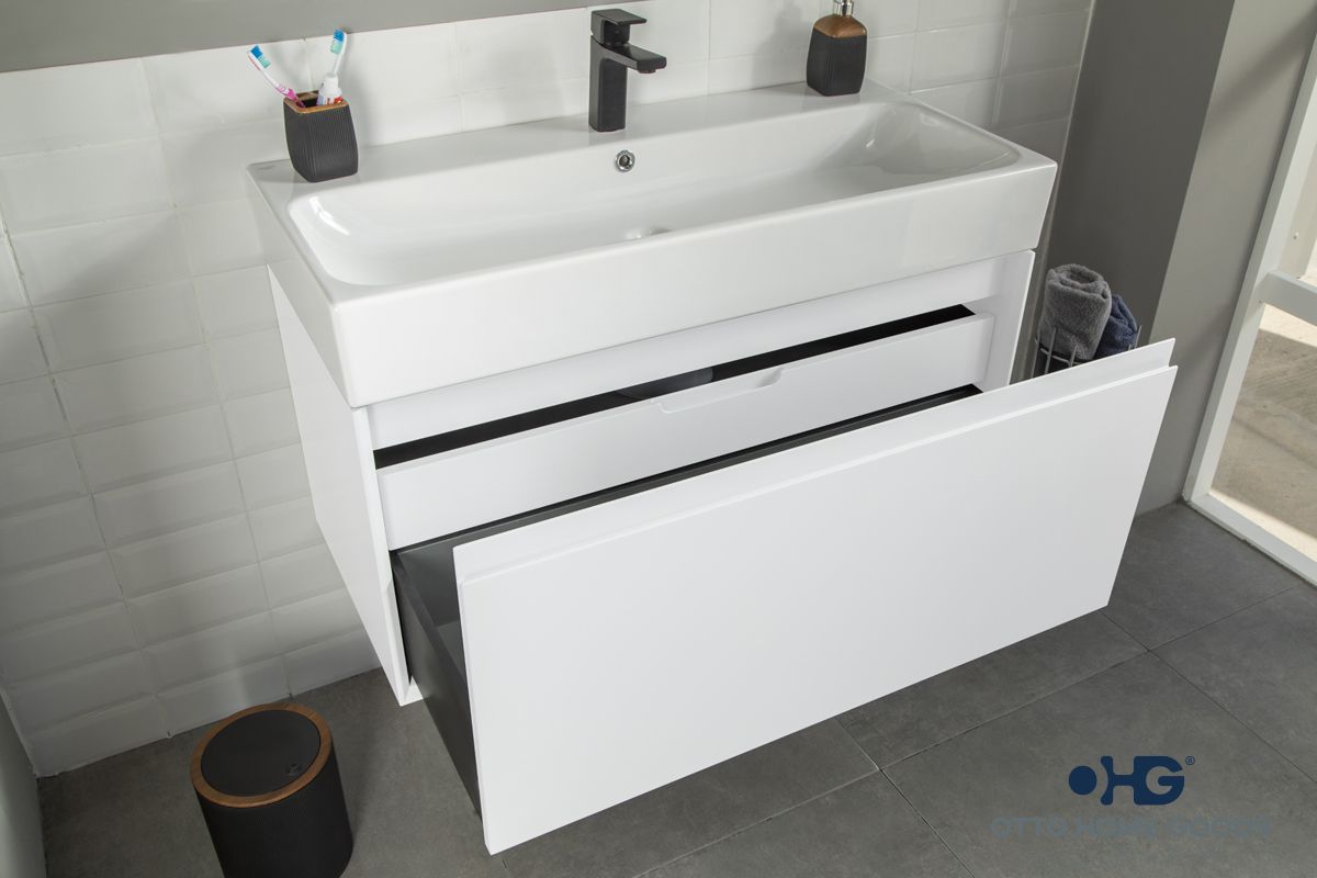 Gala 39 White Bathroom Cabinet
