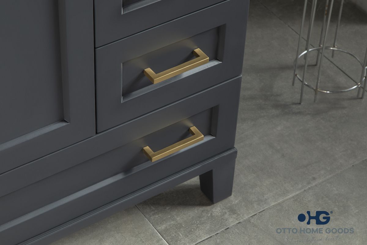 Paloma 30 Dark Gray Bathroom Cabinet