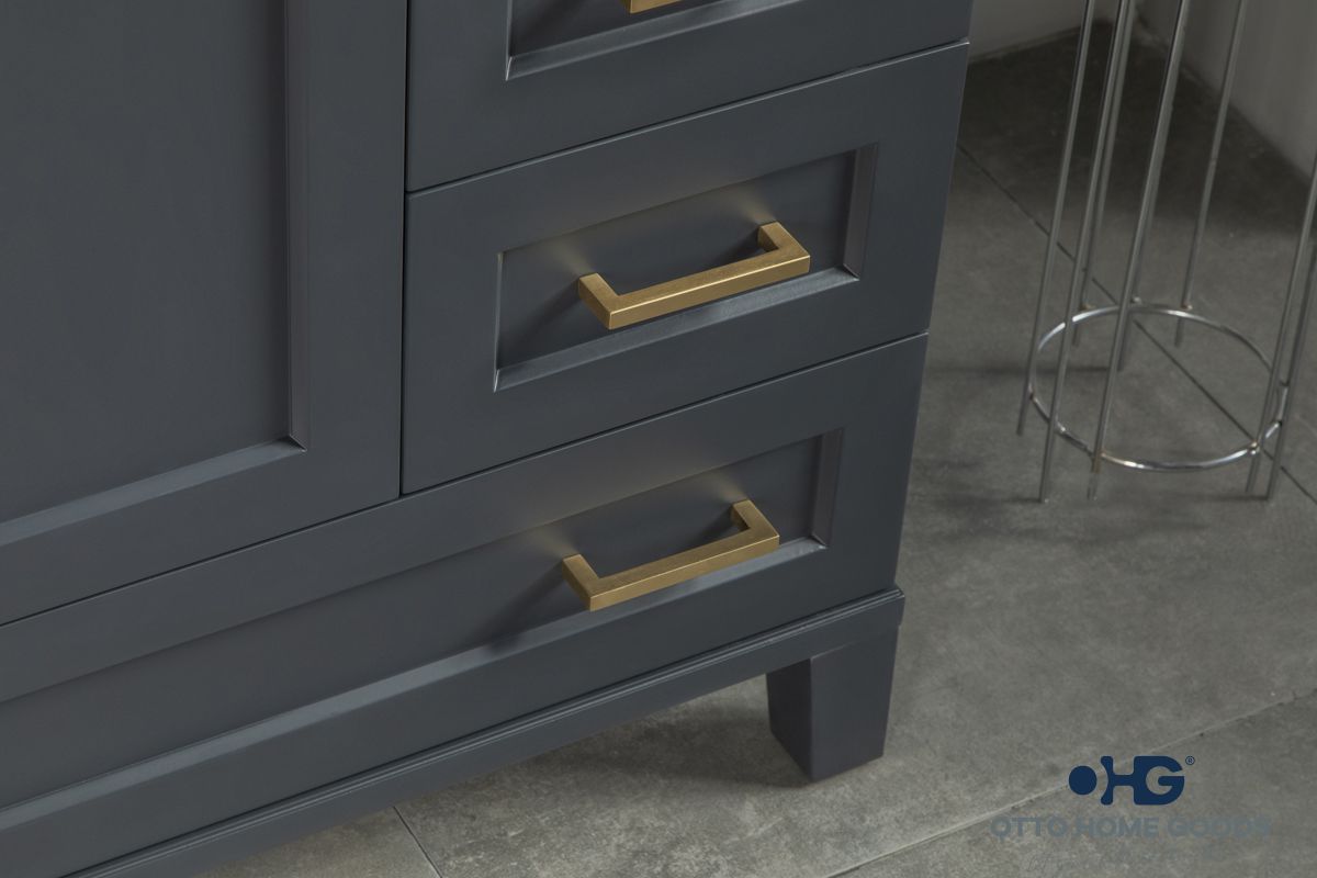 Paloma 36 Dark Gray Bathroom Cabinet