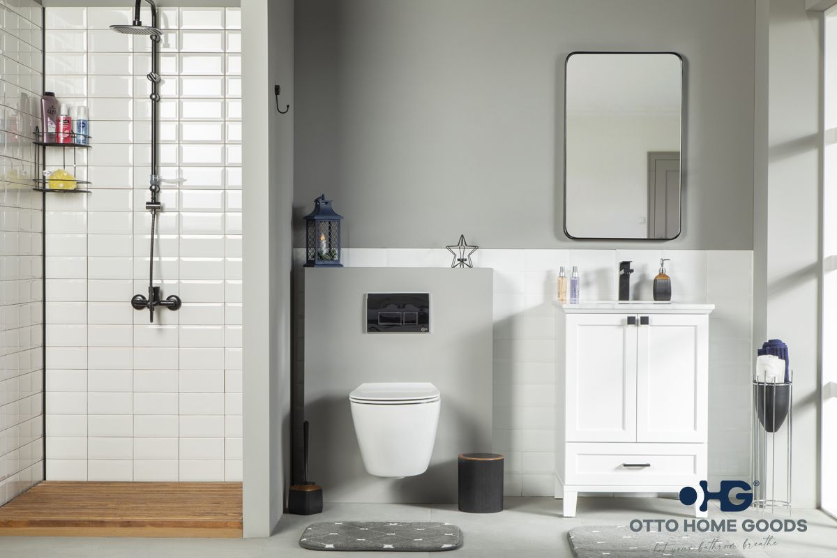 Paloma 24 White Bathroom Cabinet