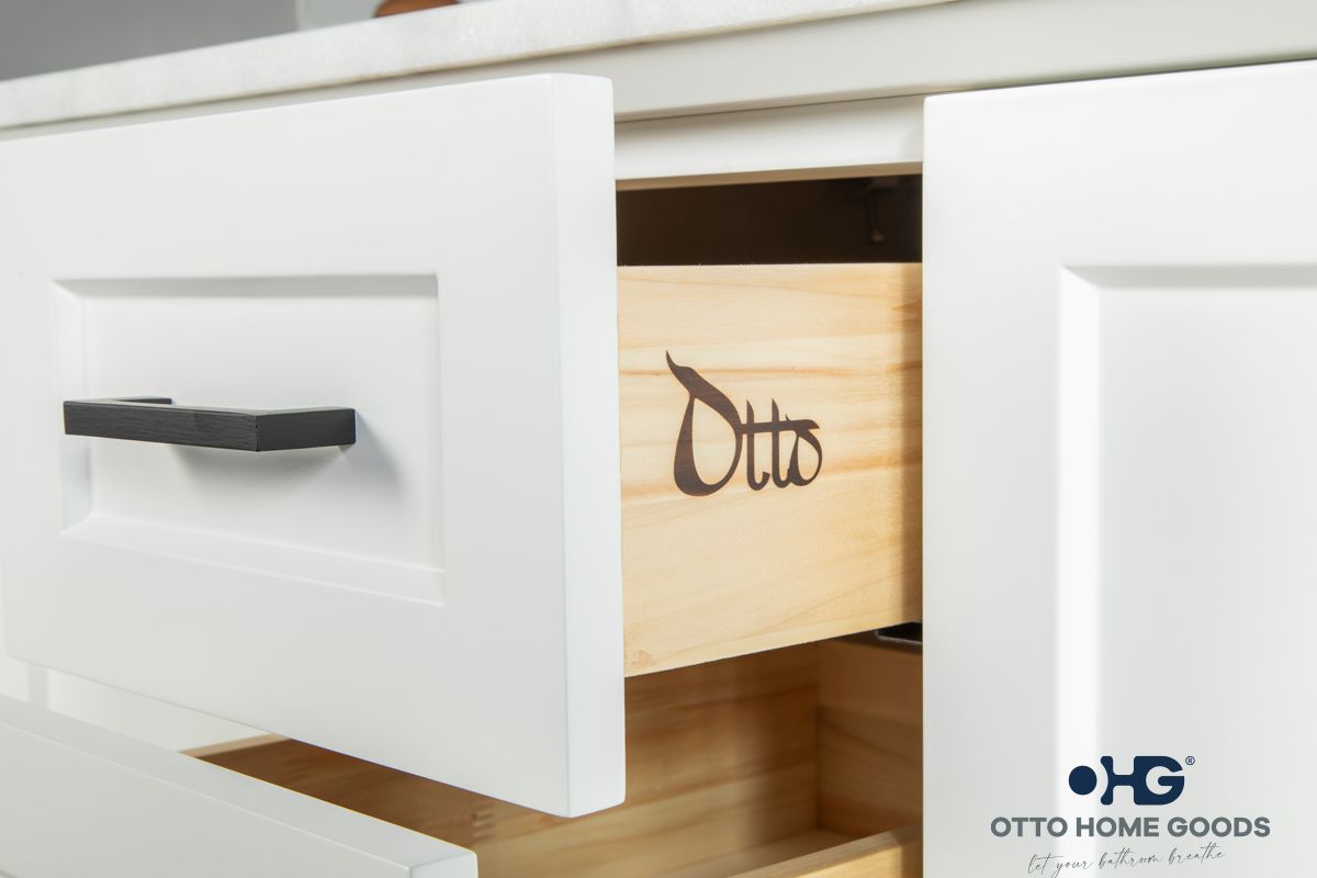 Paloma 48 White Bathroom Cabinet